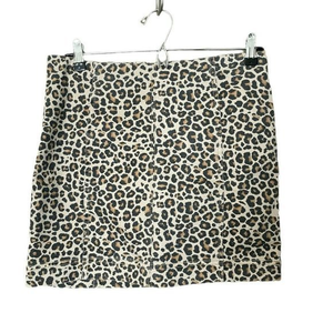 Leopard Print Skirt‎